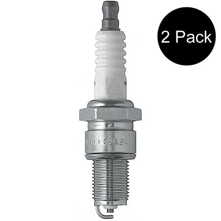 Aic Replacement Parts Standard Spark Plug Fits Yamaha G14, G16, G21, G22 & G29 BPR4ES 6578 2 Set ELI80-0234_x2